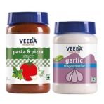 Veeba Pasta-Pizza Sauce,525 Grams & Garlic Mayonnaise Pet Bottle,250 Grams - Pack of 2 - Fast UK Delivery - Image 2