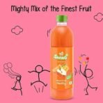 Paper Boat Swing Mixed Fruit Medley Juice with Vitamin D, 600 ml Each - Pack of 6 & Lychee Juice, Litchi Jelly Drink Enriched with Vitamin D (Pack of 9, 150ml each), Pink - Fast UK Delivery - Image 5