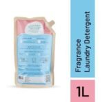 Born Good Plant Based Brazilian Rosewood Fragrance Laundry Detergent, Biodegradable, Non-Toxic And Eco-Friendly - 1 Ltr (Pack of 1) Refill Pouch - Fast UK Delivery - Image 7