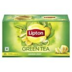 Lipton Lemon Zest Green Tea Bags, 25 Pieces * 1.3g Each - Fast UK Delivery - Image 2