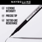 Maybelline New York Eyeliner, Intense Eyeliner, Black & Maybelline New York Mascara, Volumizing & Lengthening, Waterproof, Black, Volume Express Colossal, 10ml - Fast UK Delivery - Image 5