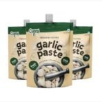 CURRYiT Preservative Free Garlic Paste 150gm | Thick & Coarse | Ready to Cook Lehsun Cooking Paste| Fresh & Pure | Organically Processed Garlic paste (Pack of 3) - Fast UK Delivery - Image 2