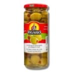 Figaro Olives (Figaro Queen Olives, Stuffed 450gm) - Fast UK Delivery - Image 2