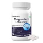 Magnesium L-Threonate, Supports Brain Health & Cognitive Function, Highly Bioavailable Magnesium - 30 Veg Capsules - Fast UK Delivery - Image 2