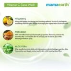 Mamaearth Vitamin C Face Wash for Women & Men 250ml- Toxin-Free & Oil-Free Face Wash for Acne-Prone, Dry & Oily Skin - Illuminates Skin - Fast UK Delivery - Image 6