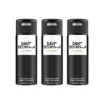 David Beckham Classic Deodorant Spray 150ml (Pack of 3) - Fast UK Delivery - Image 2
