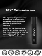 ENVY Natural Spray Perfume For Men - 60ML Each (Pack Of 2) | Long Lasting Eau Da Parfum for Men - Fast UK Delivery - Image 5