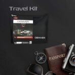 DENVER Black Code Men's Grooming Kit 7 in 1 Combo Grooming Kit For Men | Shaving Kit for Men | Gift Set for Men | Travel Grooming Kit | Valentine Gift For Men | Free Travel Pouch Inside - Fast UK Delivery - Image 3