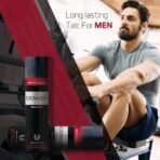 DENVER Black Code Cologne Talc - 100GM Each (Pack of 4) | Scented Talc for Men - Fast UK Delivery - Image 3