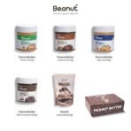 Beanut | Chocolate Muesli & Peanut Butter Gift Set | High Protein, Gluten-Free, Healthy Breakfast | 4x100 gm Peanut jar each and 400gm Muesli - Fast UK Delivery - Image 5