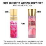 Bella Vita Luxury Unisex Adult Musk Senorita & Glam Body Spray Mist Perfume Combo With Long Lasting Refreshing Floral & Fruity Fragrance Scent Of Jasmine, 150 Ml Each - Fast UK Delivery - Image 4