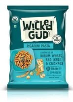 WickedGud 2X Fiber Rigatoni Pasta | No Maida | Durum Wheat Semolina | Brown Rice | Red Lentils | Healthy Diet Pasta - 400gm - Fast UK Delivery - Image 2