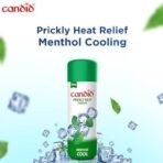 Candid Prickly Heat Powder | Relief from Rashes & Prickly Heat | Neem & Menthol Cooling | Soothing Relief from Itching & Burning | Sweat Absorption | Controls Bacterial Growth | 120g | Pack of 4 - Fast UK Delivery - Image 3