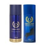 DENVER Pride & Goal Deo - 165ML Each (Combo Pack of 2) | Long Lasting Deodorant Spray For Men - Fast UK Delivery - Image 2