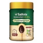 Saffola Immuniveda Chyawanprash - 500g with Ashwagandha, Giloy, Shilajit & Shatavari | Helps Boosts Immunity | Improve Strength, Stamina and Energy - Fast UK Delivery - Image 2