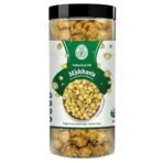 H&H HEALTH & HYGIENE Roasted Pudina Black Salt Makhana Sourced Directly Healthy Snack Fox Nuts | Lotus Puffs | Rich in Calcium | Maintains Weight | Fit for Fasting(Makhana) (100g, Pudina Pack Of 2) - Fast UK Delivery - Image 4