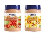 Veeba Sandwich Spreads Combo - Cheese n Chilli, 250g and Thousand Island Sandwich Spread, 250g - Pack of 2 - Fast UK Delivery