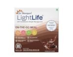 Dr. Morepen LightLife On-The-Go Meal | 19g Protein | 8g Fibre | 24 Vitamins & Minerals | Sustainable Weight Management Support for Men & Women | 30 Sachets - Fast UK Delivery - Image 6