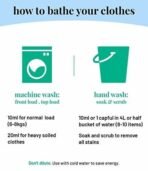 Born Good Natrual Concentrated Laundry Detergent | 1000ml | 100 Loads | Plant-Based, Biodegradable, Non-Toxic, Eco-Friendly, Organic, Herbal | Tough on Stains & Odour, Gentle on Skin | Baby-Safe - Fast UK Delivery - Image 5