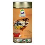 ORGANIC WELLNESS Cinnamon Cleanse Tea | 100 Gram Tin I Herbal Infusion I Ginger & Black Pepper - Fast UK Delivery - Image 2
