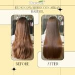 Deewal Red Onion + Moroccan Hair Oil - Strengthening Hair Oil | Natural 100% chemical free| Promotes Hair Growth & Reduces Hair Fall | 100ml - Fast UK Delivery - Image 6