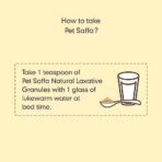 Pet Saffa Granules | Natural Laxative | Constipation Relief | Relief from disgetive problems like Acidity, Gas & Bloating - 200g (Pack of 4) - Fast UK Delivery - Image 7