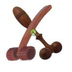 FA INDUSTRIES Wooden Set Of 2 Pain Relief Body Massager Neck Massager and Face Massager (6 Inch) (Only Massager Manufacturering) - Fast UK Delivery - Image 2