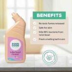 Born Good Plant Based Toilet Cleaner 500 ml (Pack of 1), Biodegradable, Arctic Air Fragrance, Non-Toxic And Eco-Friendly - Fast UK Delivery - Image 3
