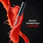 FACESCANADA Liquid Sindoor - Red, 2.5 ml | Highly Pigmented Rich Color | Quick Drying & Long Lasting | Velvet Matte Finish | Water-Proof | Smudge-Proof | Crease-Proof | Sponge Tip Applicator - Fast UK Delivery - Image 3