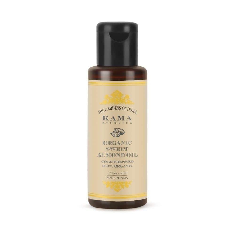 uk41ftDG3uZQL-1-1.jpg Kama Ayurveda Organic Sweet Almond Oil (50ml - In) - Fast UK Delivery - Image 1