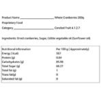 Vedaka Premium Cranberries, 200gm - Fast UK Delivery - Image 7