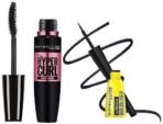 Maybelline New York Colossal Bold Eyeliner, Black, 3g & New York Hypercurl Mascara Washable, Black, 9.2ml Matte Finish - Fast UK Delivery - Image 2