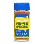CRISTA Jain Tangy Peri-Peri Spice Mix with No Onion and Garlic, Multi-purpose Seasoning, Trans Fat Free, Vegan Zero added Colours, Fillers, Additives & Preservatives - 45 gms - Image 2