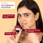 Bella Vita Organic NicoLips Lip Scrub & NicoBalm Lip Balm Combo For Dry, Chapped & Dark Lips Remover Treatment, 20 g, 4 g - Fast UK Delivery - Image 3