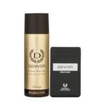 DENVER Prestige Deo - 200ML & Black Code Pocket Perfume - 18ML (Combo Pack of 2) | Long Lasting Fragrance For Men - Fast UK Delivery - Image 2
