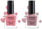 FACESCANADA Faces Splash Glossy Finish Nail Enamel, Ignite 35, 8 Ml & Faces Splash Glossy Nail Enamel, Floral Dream 56, 8 Ml - Fast UK Delivery - Image 2