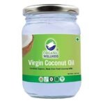 Organic Wellness Virgin Coconut Oil 250ml Bottle I Pure for Baby Massage I Coconut Oil for Hair and Skin I Paraben and Sulphate Free - Fast UK Delivery - Image 2