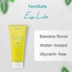 FemiSafe Ease Lube | Glycerin free & Water Based Lubricant | with banana & Aloe vera extract | non staining & prevent dryness | Skin friendly | 50 g - Fast UK Delivery - Image 3