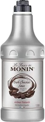 Monin Dark Chocolate Sauce 1.89 Ltr - Fast UK Delivery