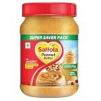 Saffola Peanut Butter with Jaggery, Crunchy 850 gm | High Protein Peanut Butter | No Refined Sugar - Fast UK Delivery - Image 2