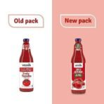 Veeba Truly Tomato Ketchup (1kg) | No Added Preservatives | No Added Colour & Flavour | Non-GMO | Quality Tomato Ketchup I 100% Vegetarian - Fast UK Delivery - Image 7