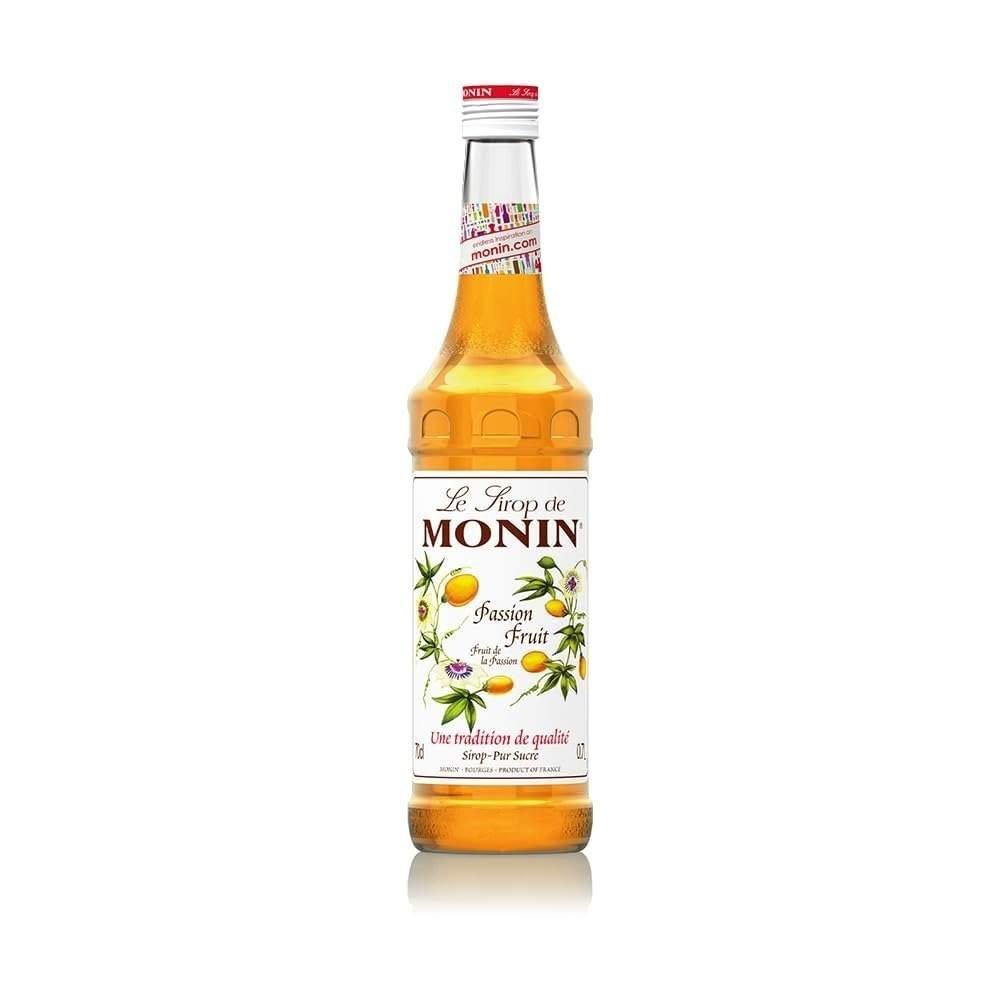 uk41hXMoafQL.jpg Monins Passion Fruit Flavoured Syrup, 700ML - Fast UK Delivery - Image 1