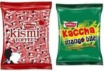 PARLE Kaccha Mango bite and kismi Combo Pack Sweet Toffee (2 x 100 Pieces) ORENGE Candy (200 g) - Fast UK Delivery