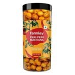 Farmley Roasted & Flavoured Himalayan Salted Healthy Makhana Snacks 90 gm & Farmley Roasted & Flavoured Peri Peri Healthy Makhana Snacks 90 gm - Fast UK Delivery - Image 6