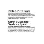 Veeba Pasta-Pizza Sauce,525g & Carrot & Cucumber Sandwich Spread Pet Bottle,250g - Pack of 2 - Fast UK Delivery - Image 7
