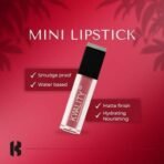 Kwality Mini Matte Liquid Lipstick For Women | Non transfer, Lightweight, Long Lasting Water & Smudge proof- 1.1 ml Plum Perfection - Fast UK Delivery - Image 4