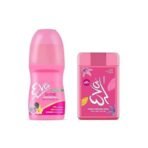 EVA Cyndicate Female Shine Underarm Deo Rollon | Bright Underarms 50Ml & Purse Perfume Charm | Floral 18 Ml Combo Pack - Fast UK Delivery - Image 2