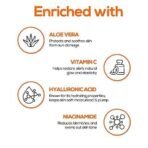 RENEE Glowscreen Spf 50 Sunscreen Cream-50Ml, Pa++++ Uva & Uvb Protection, Hyaluronic Acid & Vitamin C|Non-Greasy Matte Formula, No White Cast|For All, Normal, Oily, Dry, Sensitive Skin Types - Fast UK Delivery - Image 4