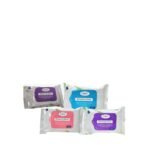 Claret-Flavour-Lavender, Aqua, Flower-Punch-Wet-Wipes-(Skin-&-Object-Cleaning)-20-Pcs-(Pack-Of-4) - Fast UK Delivery