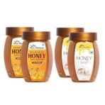 DR. Morepen 100% Natural Pure Honey & Multi Flora Honey 250g pack of 4 - Fast UK Delivery - Image 2
